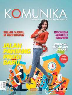 majalah komunika UT 45 jalan panjang prodi baru agustus 2015