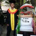 Muh_Hamzah_UT_mejene_Sarjana_Tukan_Becak