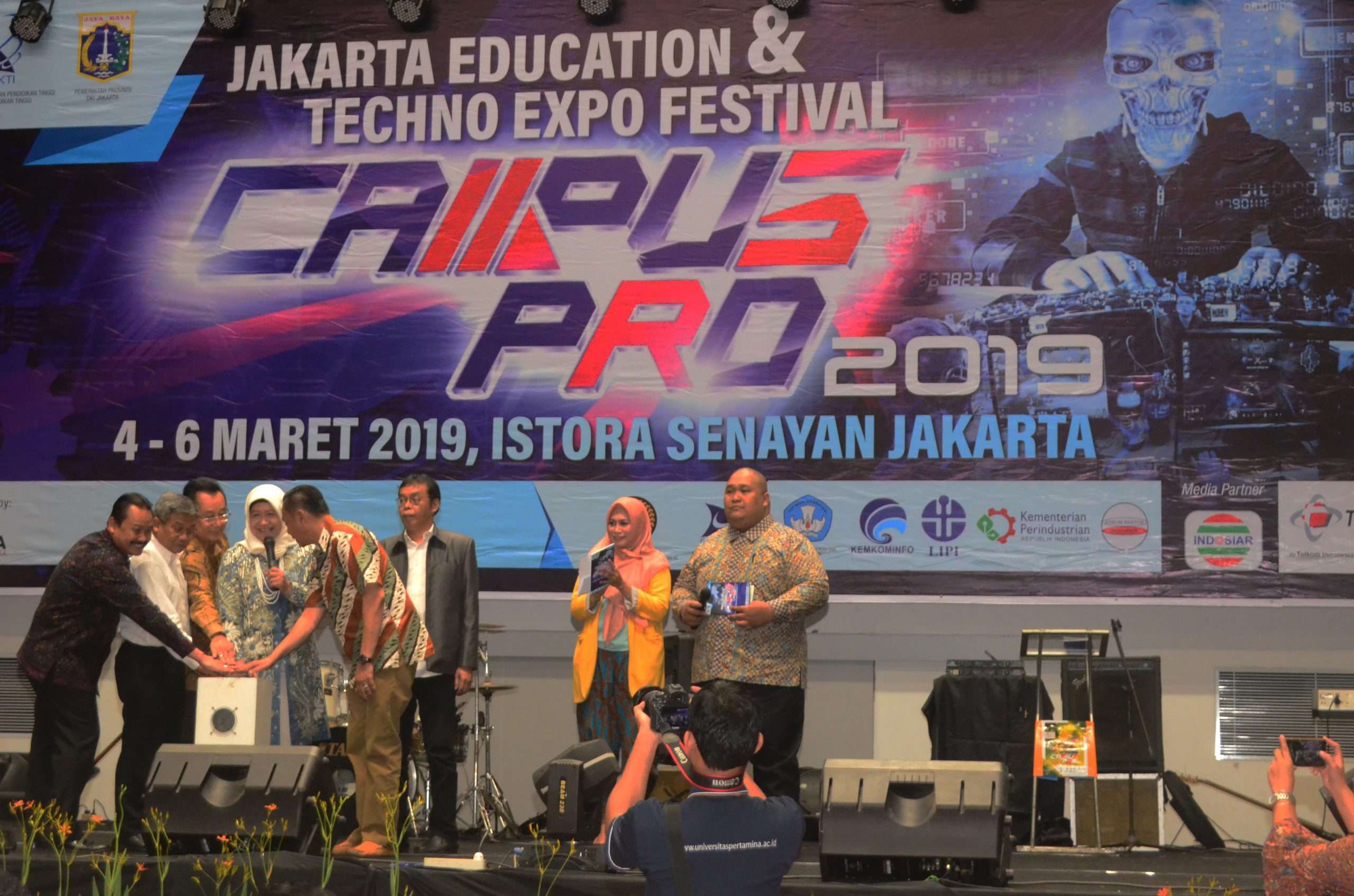 Pembukaan_Pameran_Campus_Pro_2019_Istora_Senayan_UT
