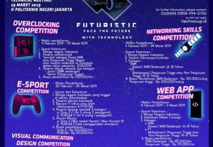 Poster Informatics Technologies and Computer Cup 2019