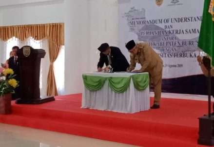 MoU_UT_Buru_Selatan_PKS_Beasiswa_Ambon_2019