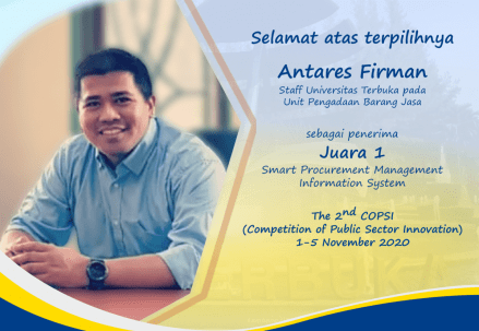 Antares Firman Juara 1 COPSI 2020