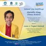 Marcellio Rizqy Dimas Ardana, mahasiswa UT