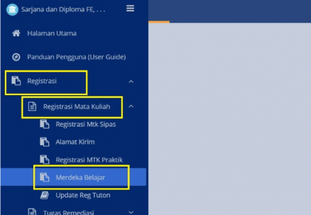 gambar ilustrasi menu registrasi MBKM di sia.ut.ac.id