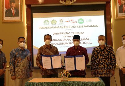 Nota Kesepahaman antara UT dengan LDKPI
