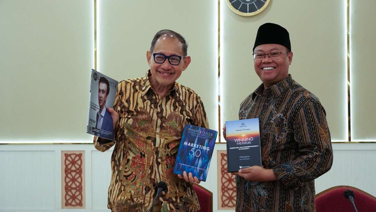 Kunjungan Hermawan Kartajaya MarkPlus,Inc