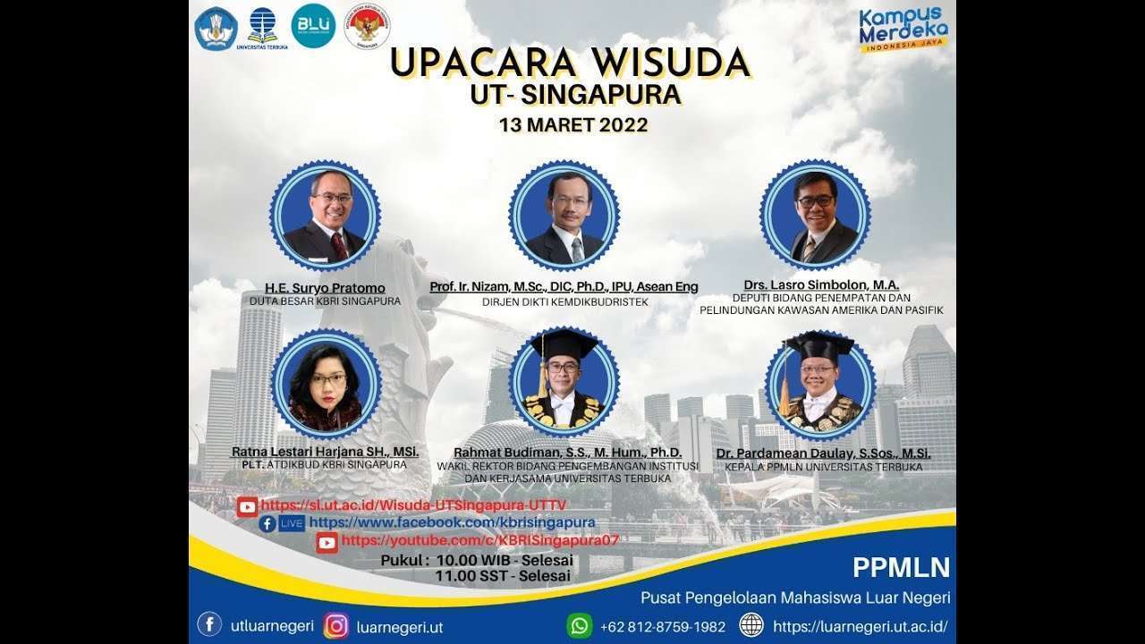 UPI Maret 2022 Pokja UT Singapura