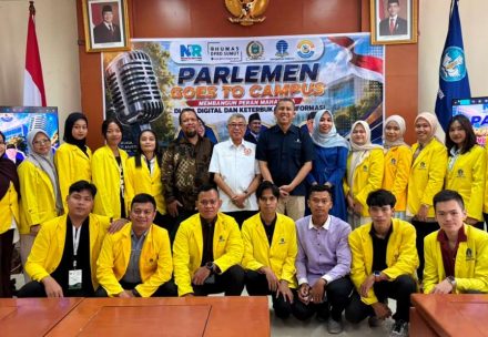 Parlemen Goes to Campus di UT Medan, Mahasiswa Diajak Makin Kritis di Tengah Banjir Informasi