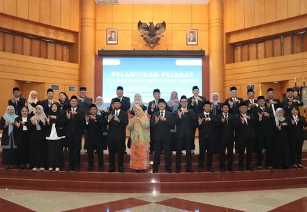 Lantik Sejumlah Pejabat, UT Percepat Transformasi Digital dan Bidik Daya Saing Global